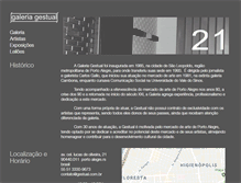Tablet Screenshot of gestual.com.br
